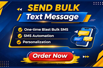 send bulk sms marketing, bulk email blast, text message, SMS and bulk sms