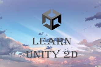 teach you the basics of unity 2d and c sharp