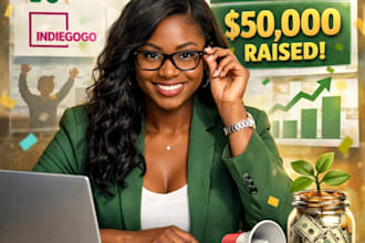 create and promote your  indiegogo gofundme campaign