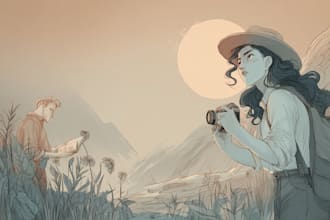 comic book illustration with comic book illustrator