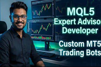 develop a custom mql5 trading bot or expert advisor for mt5
