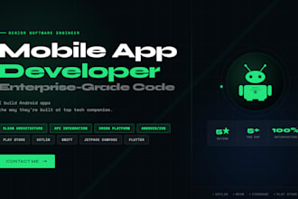 develop a custom android app with API integration and play store publishing