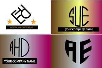 design modern minimalist letter mark