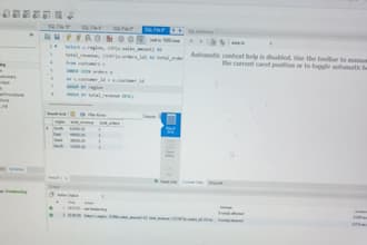 write, fix and optimize sql queries for data analysis