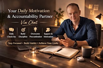 be your gentle daily motivation and emotional support via chat