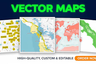 draw a vector map in illustrator