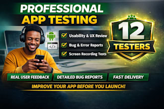 provide 20 testers for google play console and play store