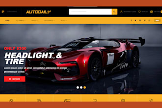 auto part shopify store automotive website auto part website automobile store