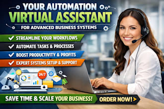 be your automation virtual assistant for advanced business systems