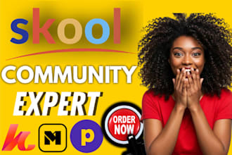 online skool community setup mighty network fix setup skool manage