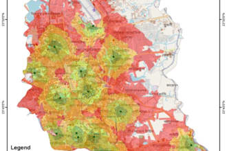 do spatial analysis and make gis maps with arcgis and qgis