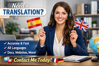 provide manual translation in english spanish german or french japanese language