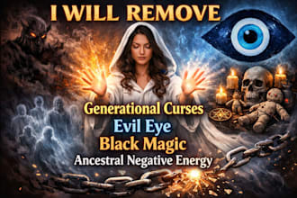 remove generational curses evil eye black magic and ancestral negative energy