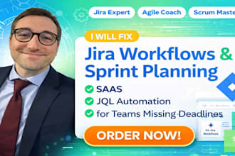 fix jira workflows, sprint planning jql automation for teams missing deadlines