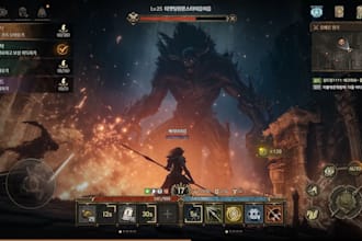 design and develop fighting and shooting game openworld game mmorpg and rpg game