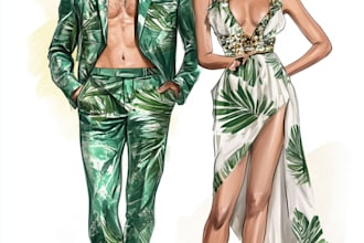 draw a fashion or editorial illustration, sketch, commercial