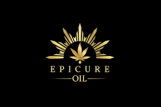 design best quality cannabis oil cartridges logo