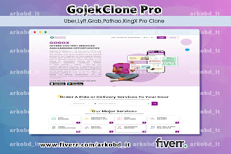 provide kingx, grab, swiggy, gojek clone
