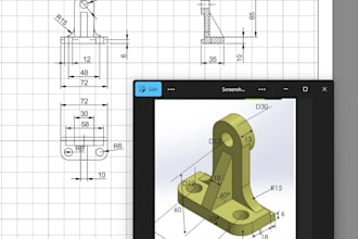 draft 2d cad plans and orthographic projections