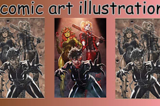 do comic book illustration, comic graphic novel comic strip comic artist comics