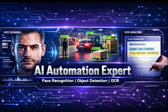 do end to end ai automation system for face recognition object detection and ocr