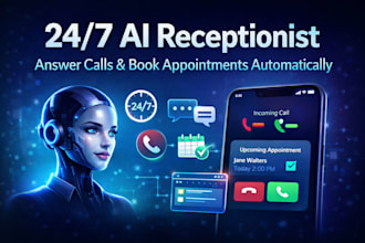 create an ai receptionist to handle bookings and calls for your service business