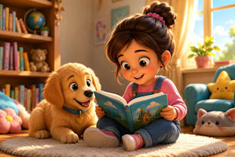 illustrate children story book illustration children story book