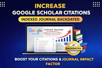 increase google scholar citation indexed journal backdated