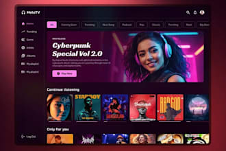develop smart tv app, samsung tizen tv app, lg tv webos and android tv app