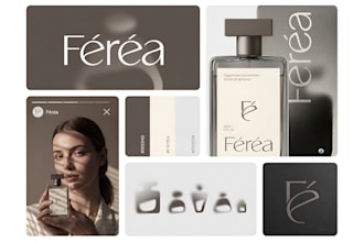 design business logo, brand identity and branding kit