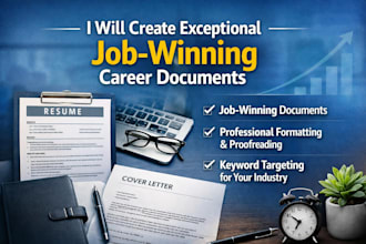 create exceptional job winning career documents