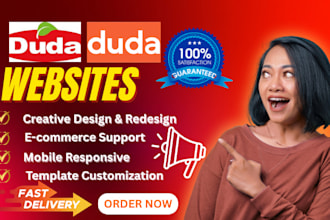 create duda design website duda redesign website duda builder landing page