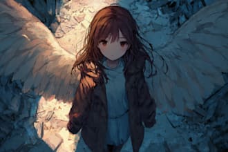 draw commissioned art digitally