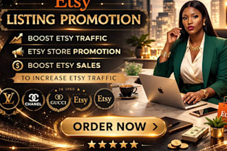 do etsy store promotion, boost etsy sales to increase etsy traffic