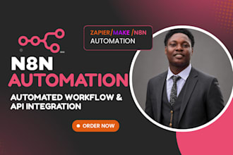 setup n8n automation, n8n workflow automations, n8n ai agent and zapier