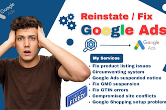 fix google ads account suspension fix policy violation reinstate disapproved ads