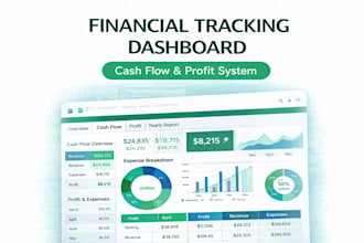 build a financial tracking dashboard in google sheets