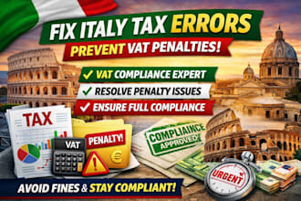 italy tax errors prevent vat penalties, resolve compliance issues amazon fba tax