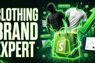 build a shopify print on demand clothing brand store
