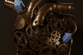 create optimized game ready 3d models