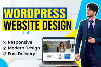 design or redesign a professional wordpress website
