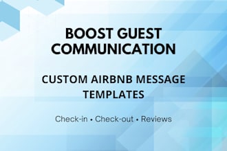 create professional airbnb message templates