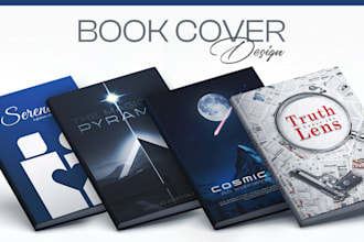 do book cover design, kdp cover and e book design