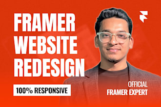 professionally redesign your framer website