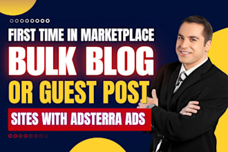 create autoblog or guest post wordpress websites with adsterra ads setup