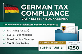 handle german tax compliance vat elster filing bookkeeping