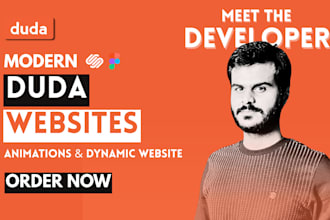 design a killer website using duda website builder