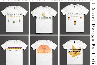 design professional typography t shirts for your brand