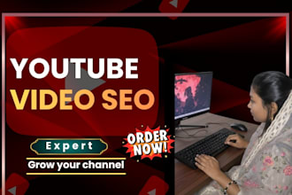 do youtube SEO and thumbnail design