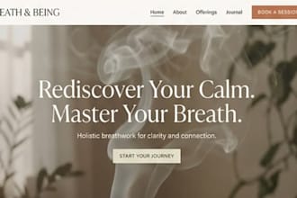 build squarespace wellness website squarespace holistic health coaching website